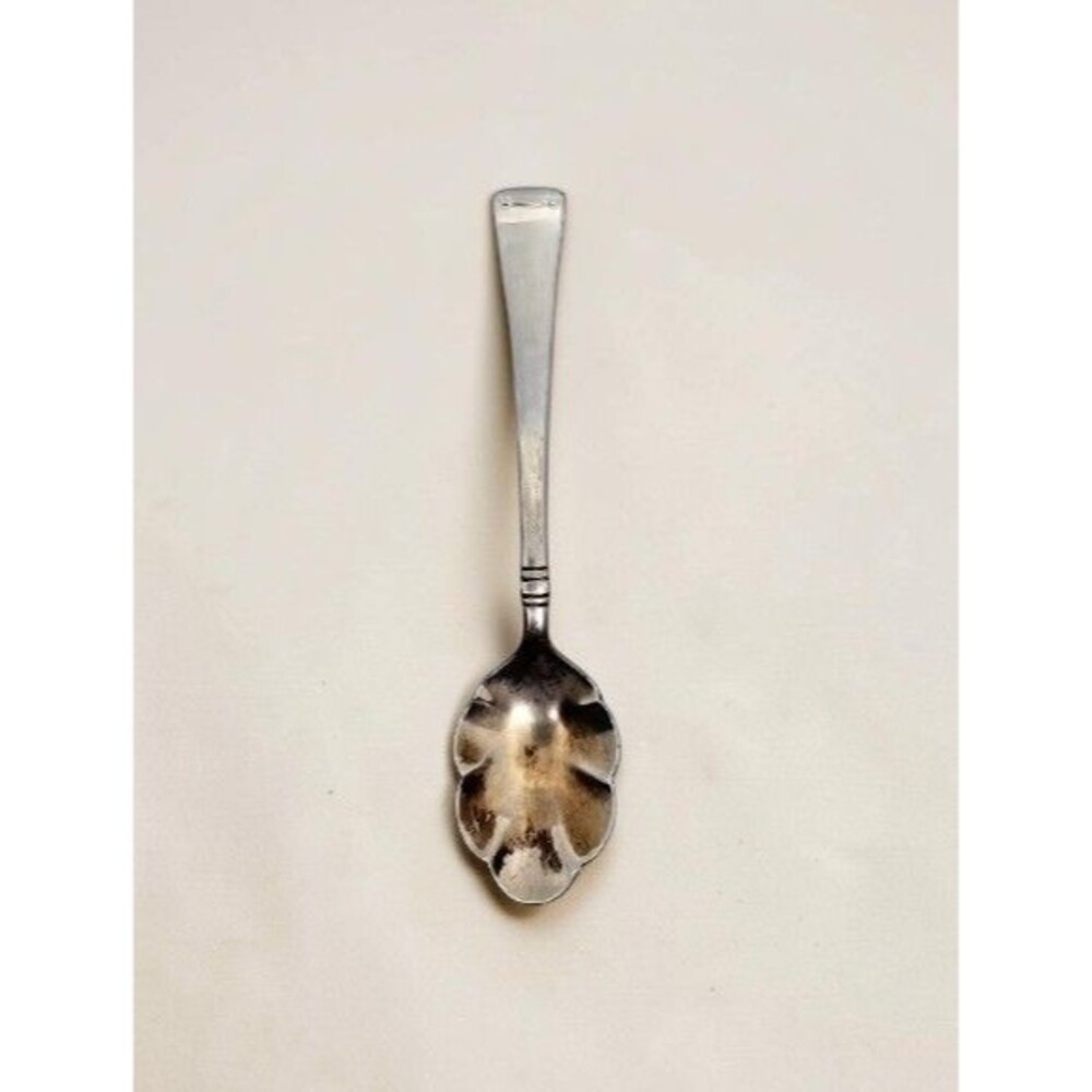 Zwilling J A Henckels Silverplate Spoon Decorative Shell Bowl Flatware